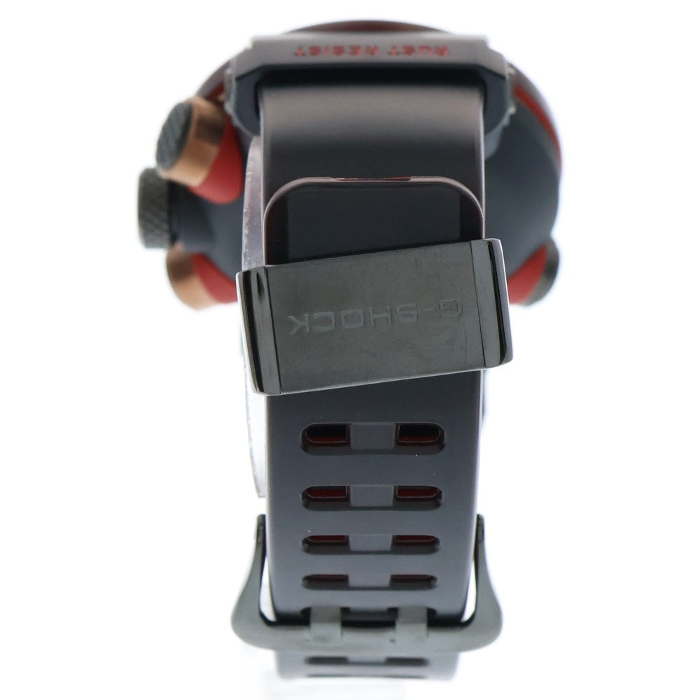 CASIO G-SHOCK(カシオ ジーショック) GRAVITYMASTER グラビティマスター カーボン 電波ソーラー式 アナログウォッチ 腕時計 ブラック/レッド GWR-B1000X-1AJR