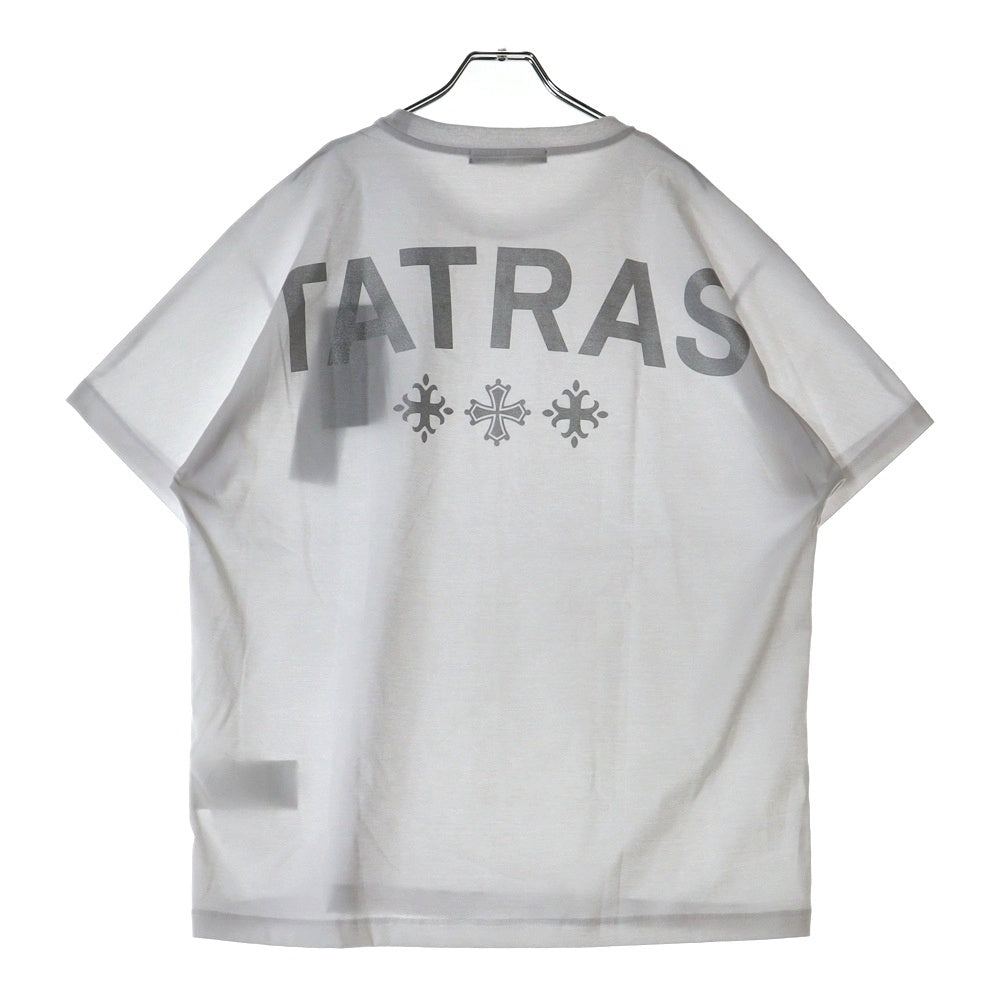 TATRAS(タトラス) MONTANI モンターニ 両面プリント クルーネック コットン 半袖Tシャツ カットソー ホワイト MTAT25S8309-M