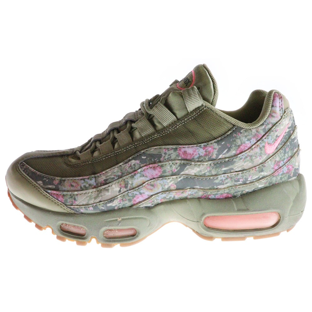 NIKE(ナイキ) WMNS AIR MAX 95 ウィメンズ エアマックス95 ローカットスニーカー レディース カーキ US7.5/24.5cm AQ6385-200