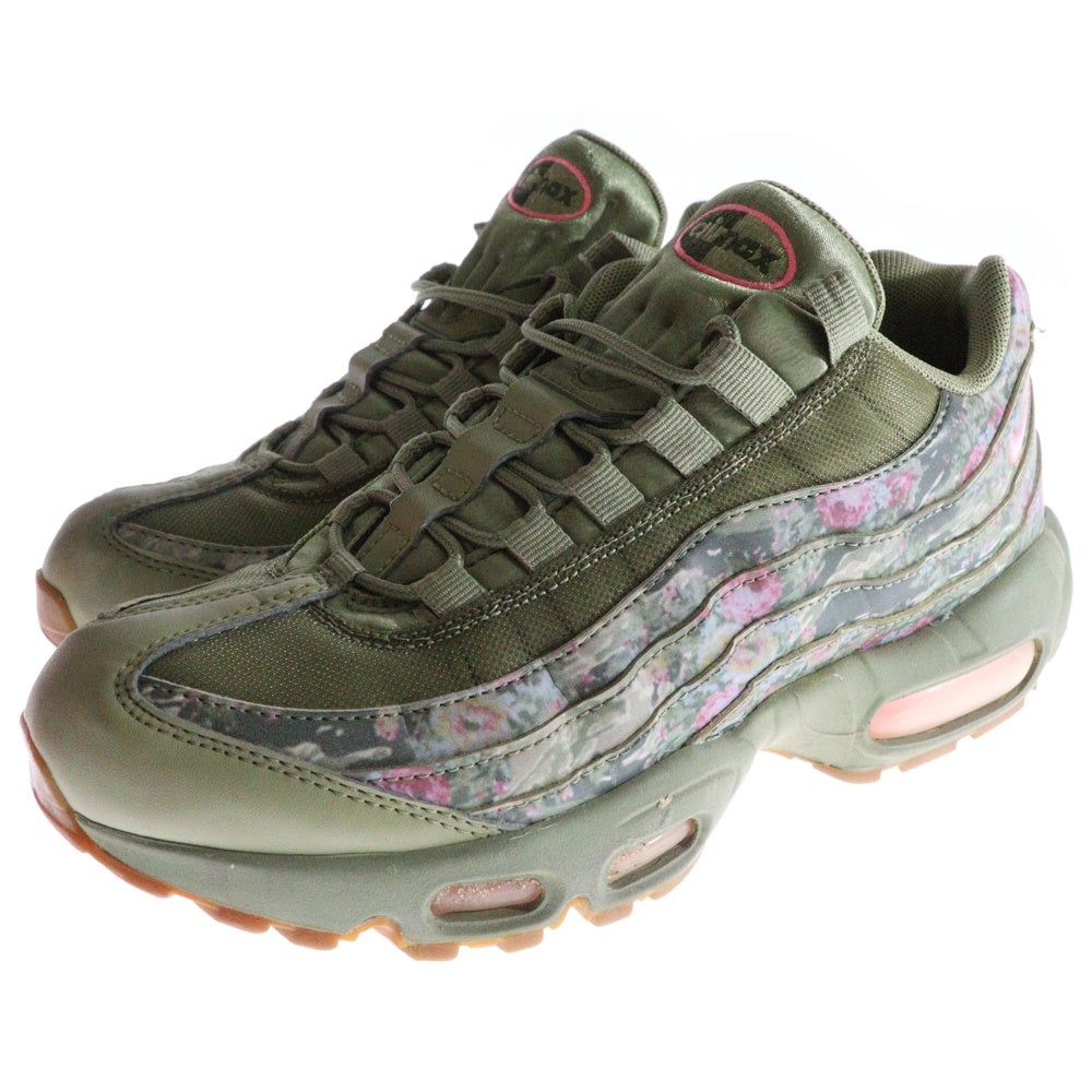 NIKE(ナイキ) WMNS AIR MAX 95 ウィメンズ エアマックス95 ローカットスニーカー レディース カーキ US7.5/24.5cm AQ6385-200