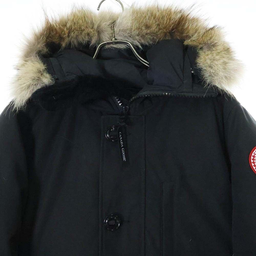 CANADA GOOSE(カナダグース) JASPER PARKA ジャスパーパーカ ファー付 フーデット ダウンジャケット ブラック 3438JM
