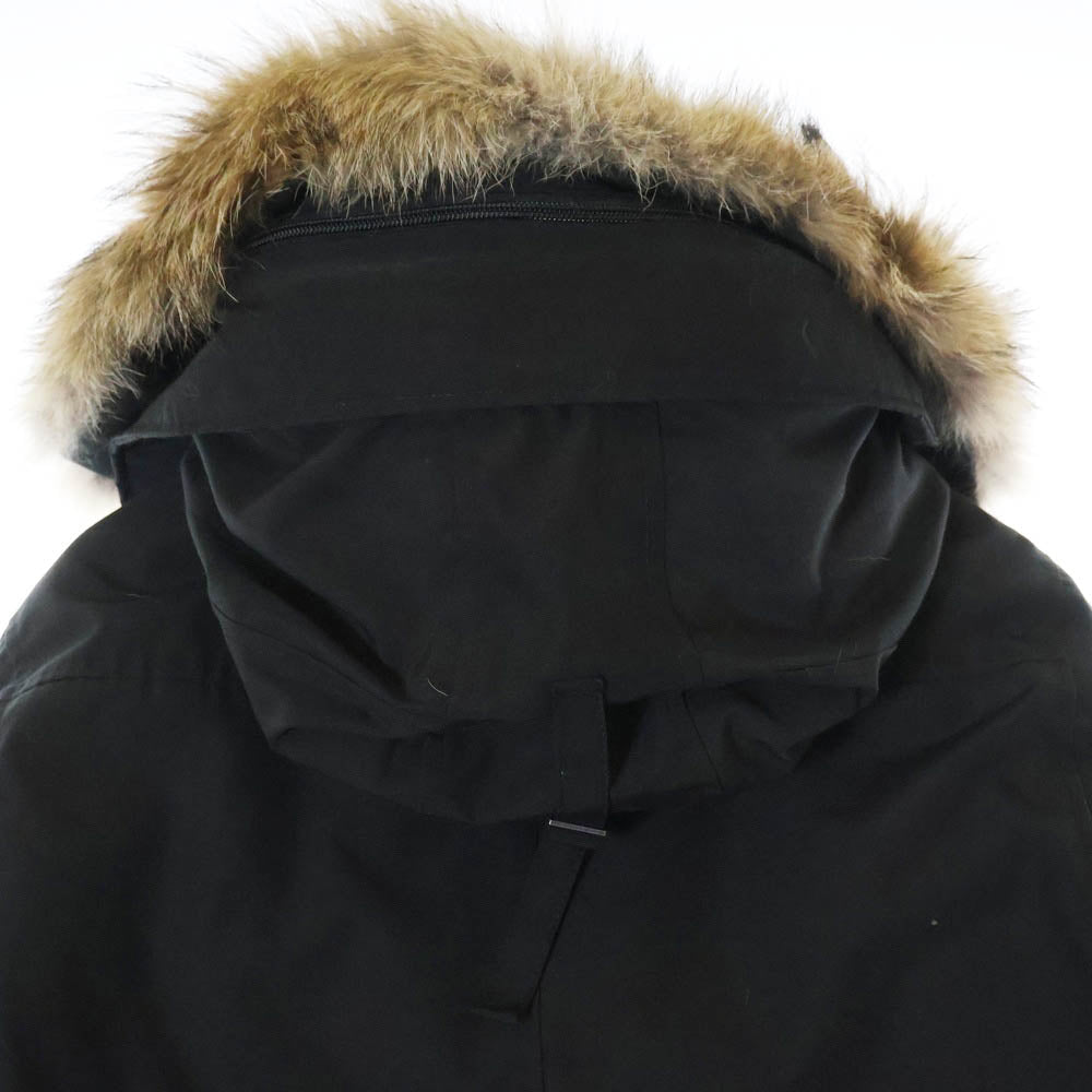 CANADA GOOSE(カナダグース) JASPER PARKA ジャスパーパーカ ファー付 フーデット ダウンジャケット ブラック 3438JM