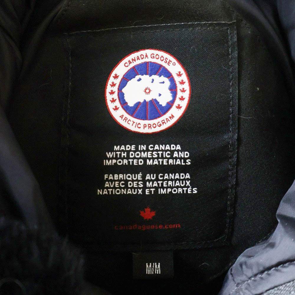 CANADA GOOSE(カナダグース) JASPER PARKA ジャスパーパーカ ファー付 フーデット ダウンジャケット ブラック 3438JM