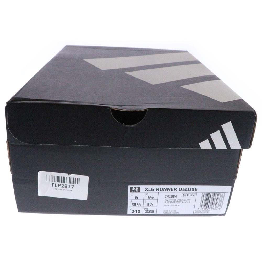 adidas(アディダス) XLG RUNNER DELUXE ランナーデラックス ローカットスニーカー レディース ホワイト/シルバー US6/24cm IH1584