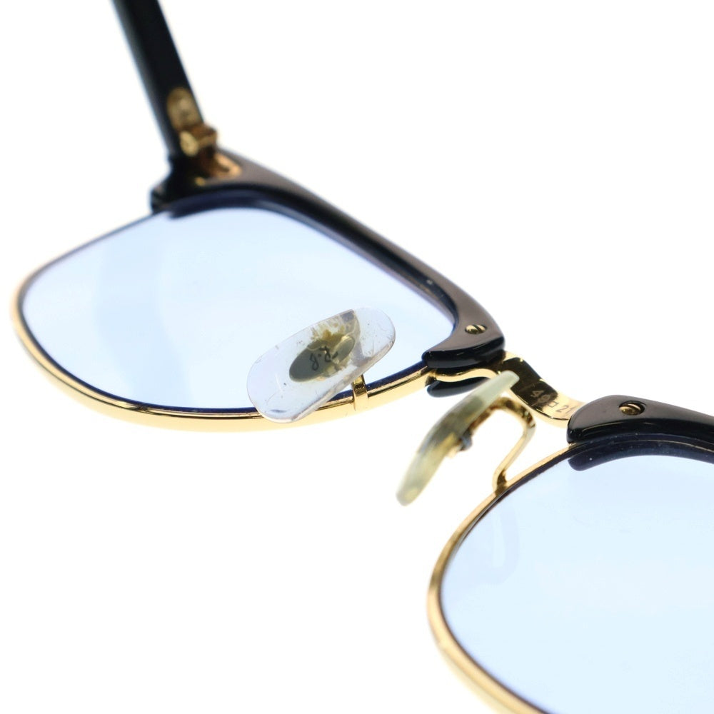 Ray Ban(レイバン) CLUBMASTER クラブマスター サングラス メガネ 眼鏡 ブラック/ゴールド RB3016 W0365