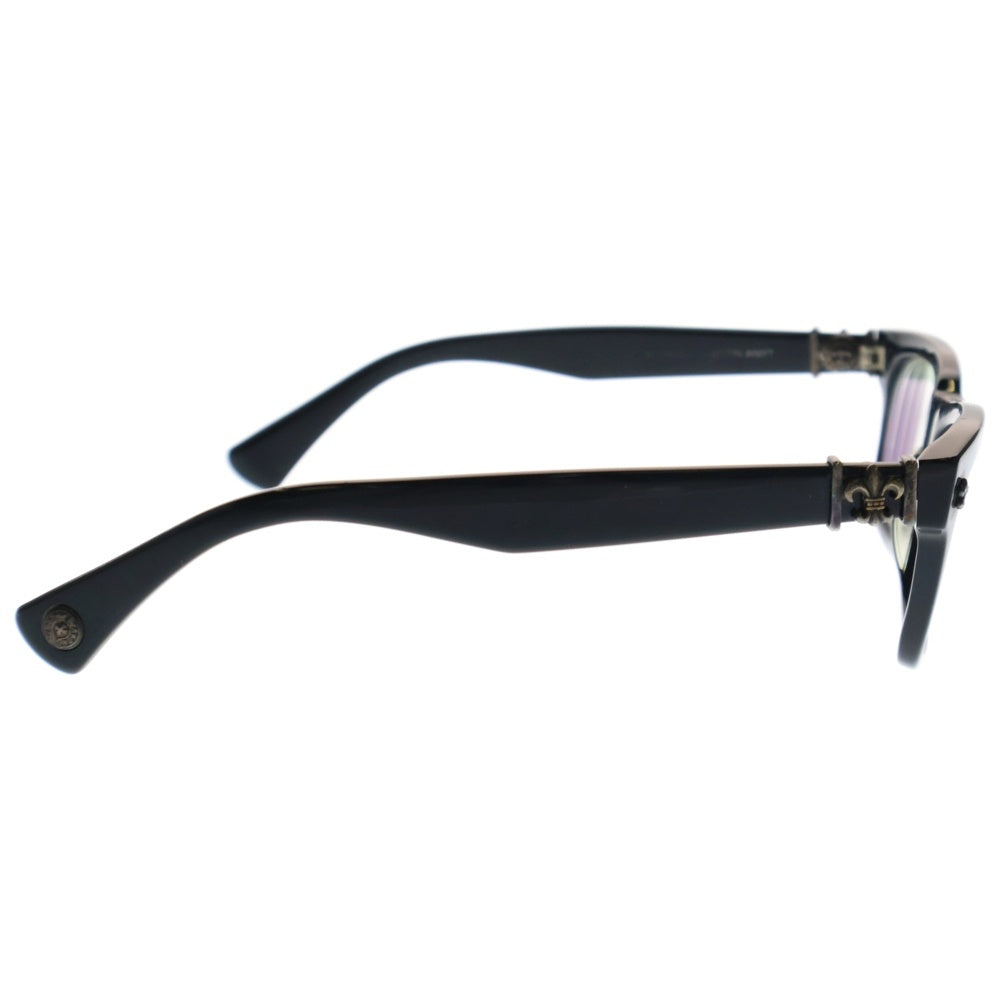 CHROME HEARTS(クロムハーツ) GITTIN ANY ? BSフレアフレーム ウェリントン サングラス メガネ 眼鏡 ブラック