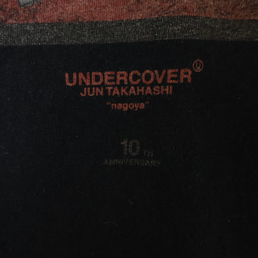 UNDERCOVER(アンダーカバー) NAGOYA 10TH ANNIVERSARY LIMITED TEE 名古屋10周年 リミテッド プリント 半袖Tシャツ カットソー ブラック