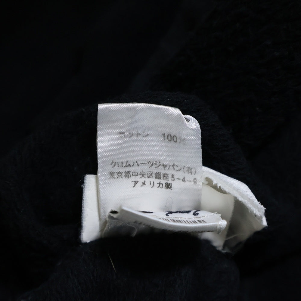CHROME HEARTS(クロムハーツ) STAR SWEAT PANTS スターロゴプリント スウェットパンツ ブラック