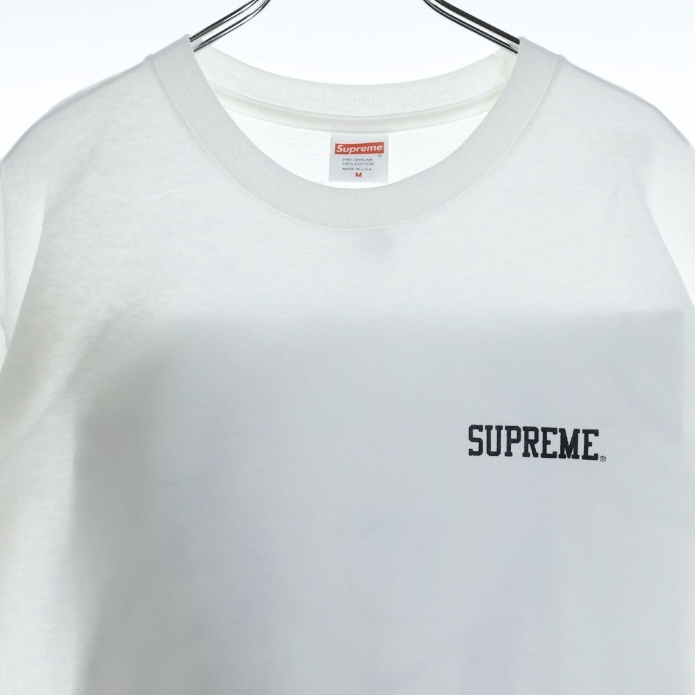 SUPREME(シュプリーム) 17AW AKIRA Pill Tee アキラ ピル 胸ロゴ バックプリント 半袖Tシャツ カットソー ホワイト