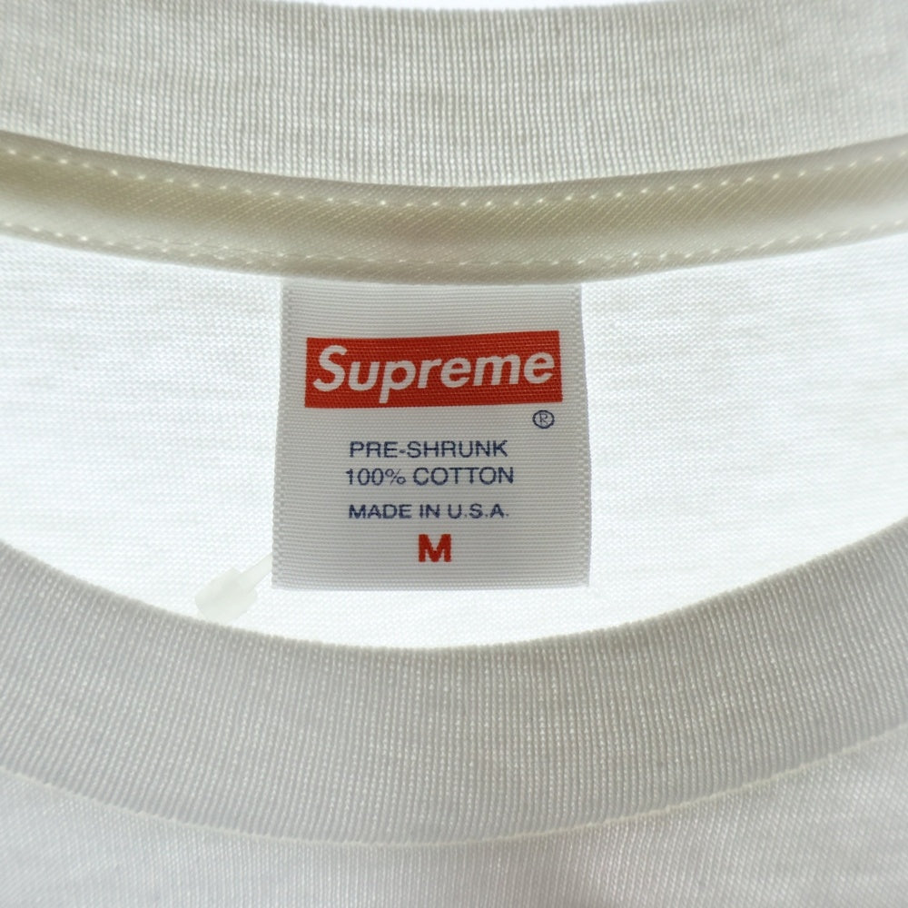 SUPREME(シュプリーム) 17AW AKIRA Pill Tee アキラ ピル 胸ロゴ バックプリント 半袖Tシャツ カットソー ホワイト
