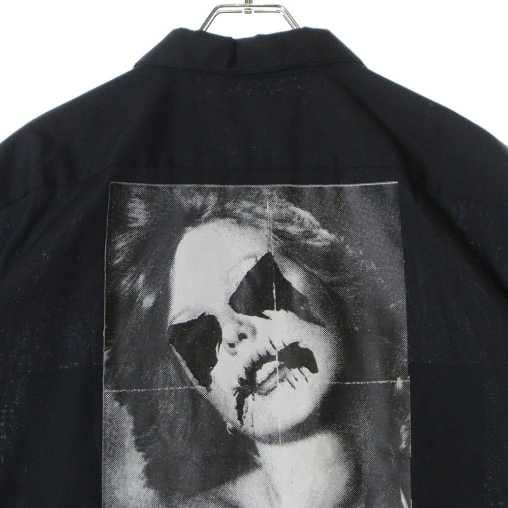 ALYX(アリクス) × Dickies デッキーズ ロゴ プリント ワーク 半袖 シャツ ブラック