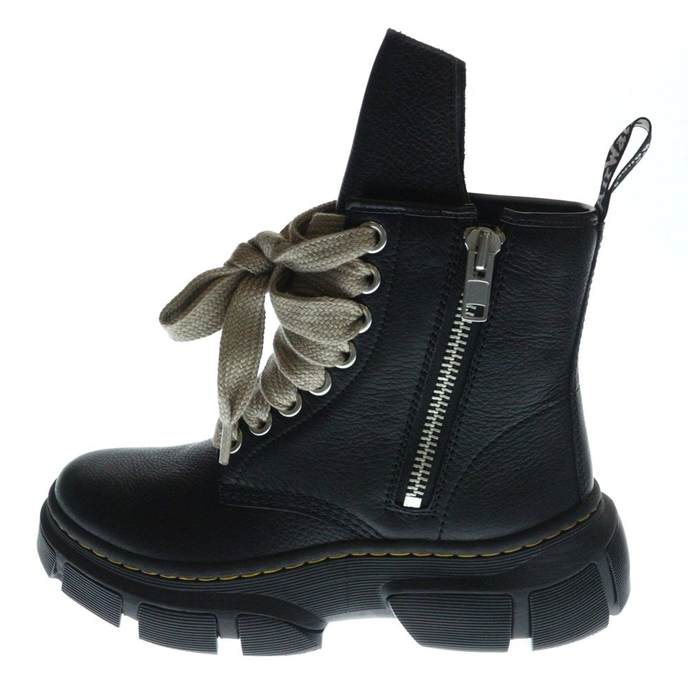Rick Owens(リックオウエンス) × Dr.Martens 1460 DMXL Jumbo Lace Boot ドクターマーチン ジャンボ レース レザー ブーツ ブラック 31755001