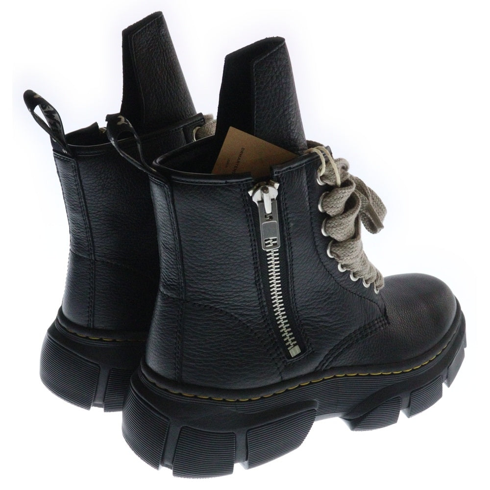 Rick Owens(リックオウエンス) × Dr.Martens 1460 DMXL Jumbo Lace Boot ドクターマーチン ジャンボ レース レザー ブーツ ブラック 31755001