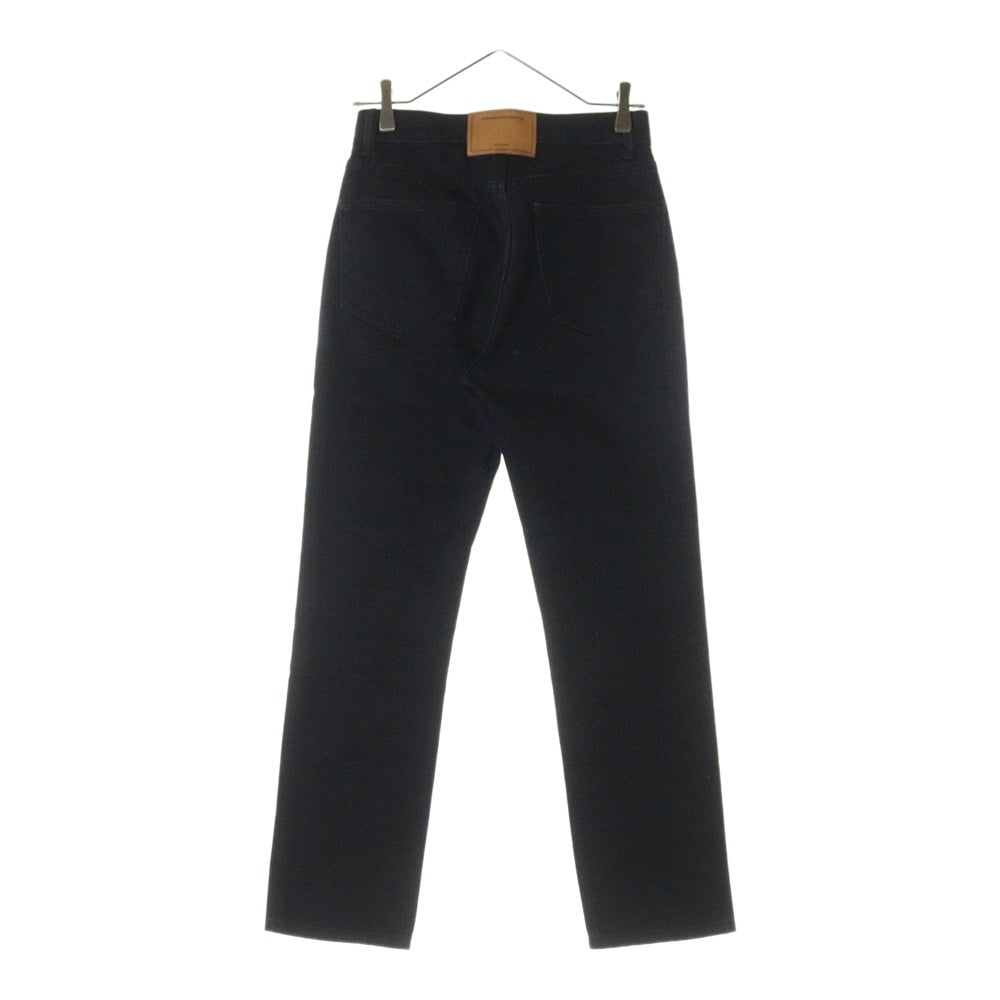 ALEXANDER WANG(アレキサンダーワン) 5ポケット ボタンフライ スキニー デニムパンツ ブラック レディース 4DC4234179
