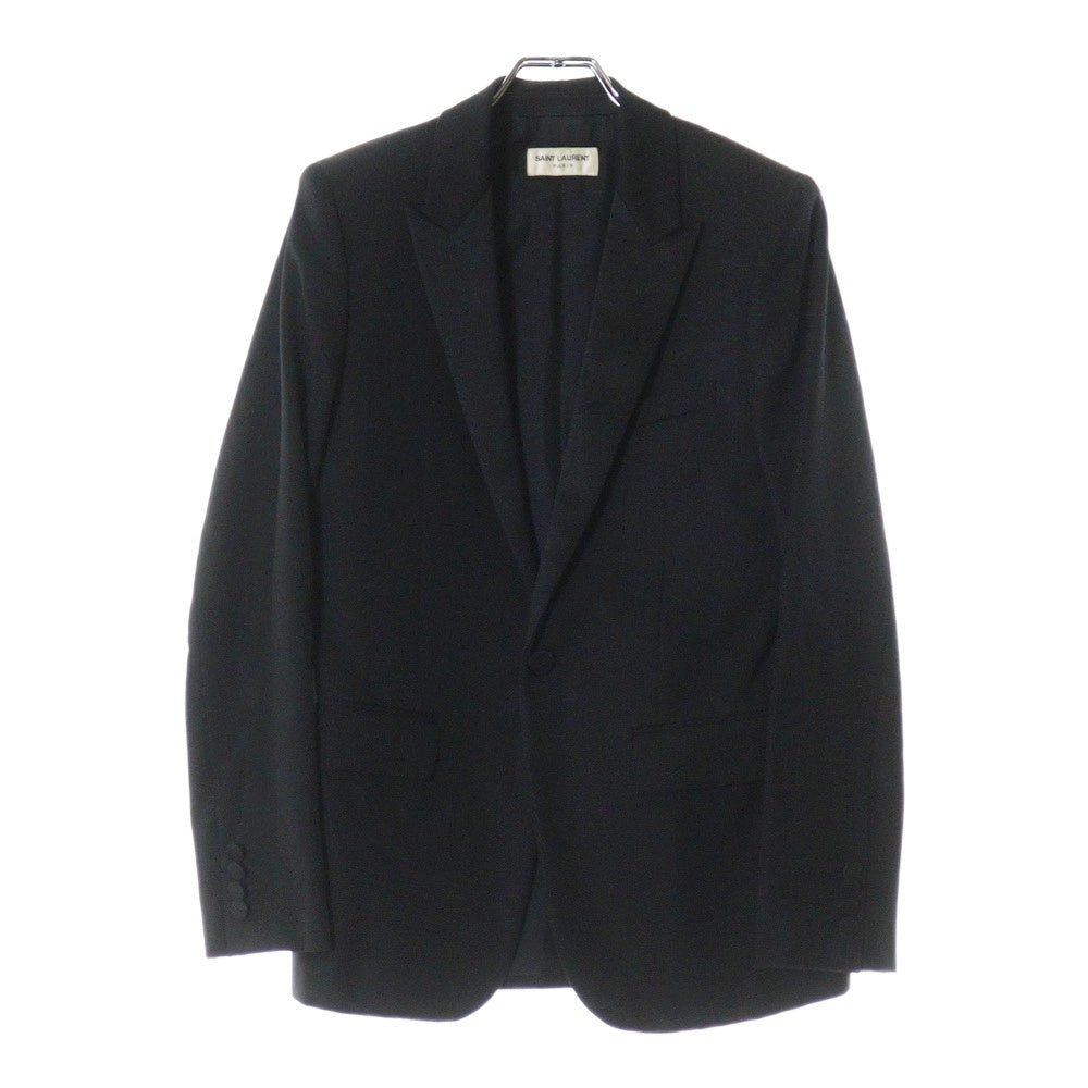 SAINT LAURENT PARIS(サンローランパリ) スモーキング シングルテーラードジャケット ブラック 392891 YYL99