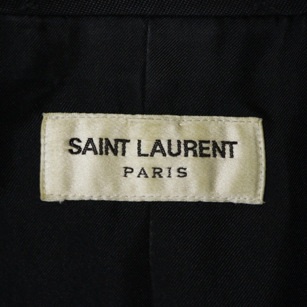 SAINT LAURENT PARIS(サンローランパリ) スモーキング シングルテーラードジャケット ブラック 392891 YYL99