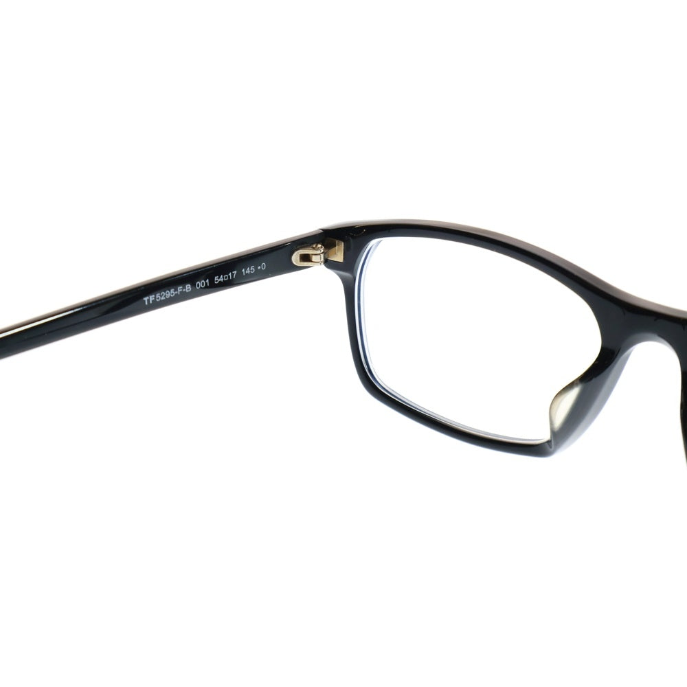 TOM FORD(トムフォード) アジアンフィット ブルーライトレンズ サングラス スクエア型 アイウェア 眼鏡 ブラック TF5295-F-B