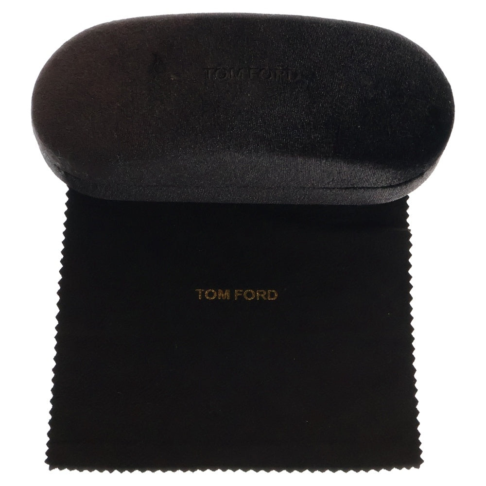 TOM FORD(トムフォード) アジアンフィット ブルーライトレンズ サングラス スクエア型 アイウェア 眼鏡 ブラック TF5295-F-B
