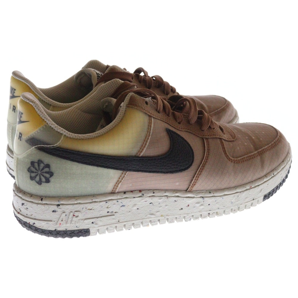 NIKE(ナイキ) AIR FORCE 1 LOW CRATER ARCHAEO BROWN BLACK エアフォース 1 クレーター アーキオ ブラウン ブラック ローカットスニーカー ブラウン US10/28cm DH2521-200