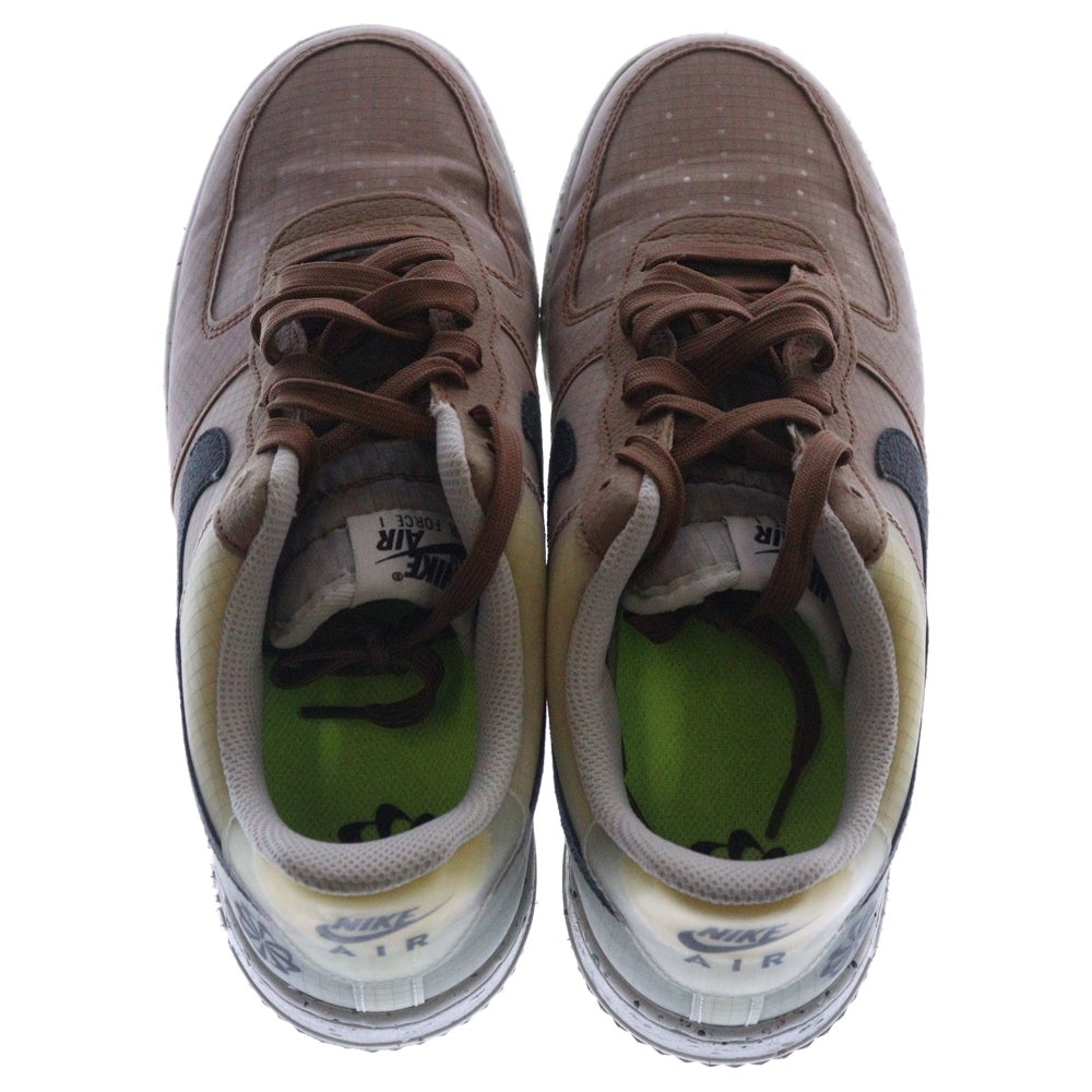 NIKE(ナイキ) AIR FORCE 1 LOW CRATER ARCHAEO BROWN BLACK エアフォース 1 クレーター アーキオ ブラウン ブラック ローカットスニーカー ブラウン US10/28cm DH2521-200
