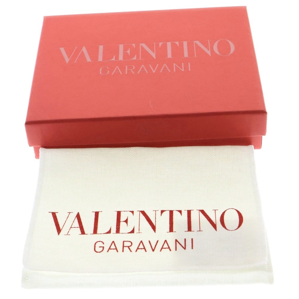 VALENTINO(ヴァレンティノ) VLOGO SIGNATURE CARD HOLDER Vロゴ シグネチャー カードホルダー コインケース ブラック