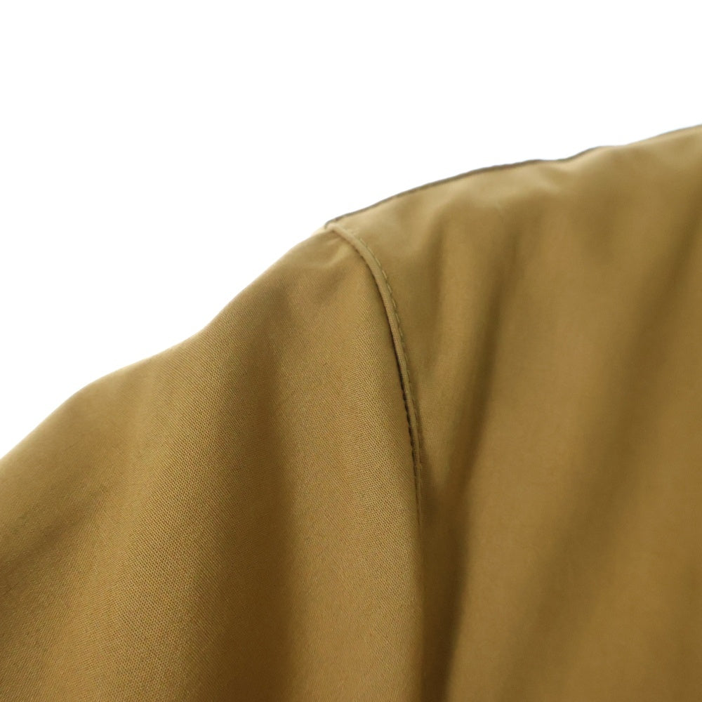 Traditional Weatherwear(トラディショナル ウェザーウェア) SOUTIEN COLLAR COAT サテンカラー ボタンフライコート ブラウン 142AP-7814D