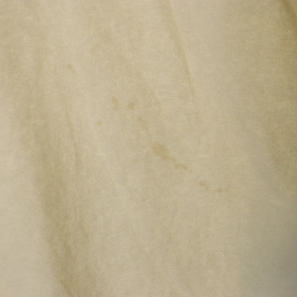 FEAR OF GOD(フィアオブゴッド) ロゴプリント オーバーサイズTシャツ 半袖クルーネックカットソー アイボリー
