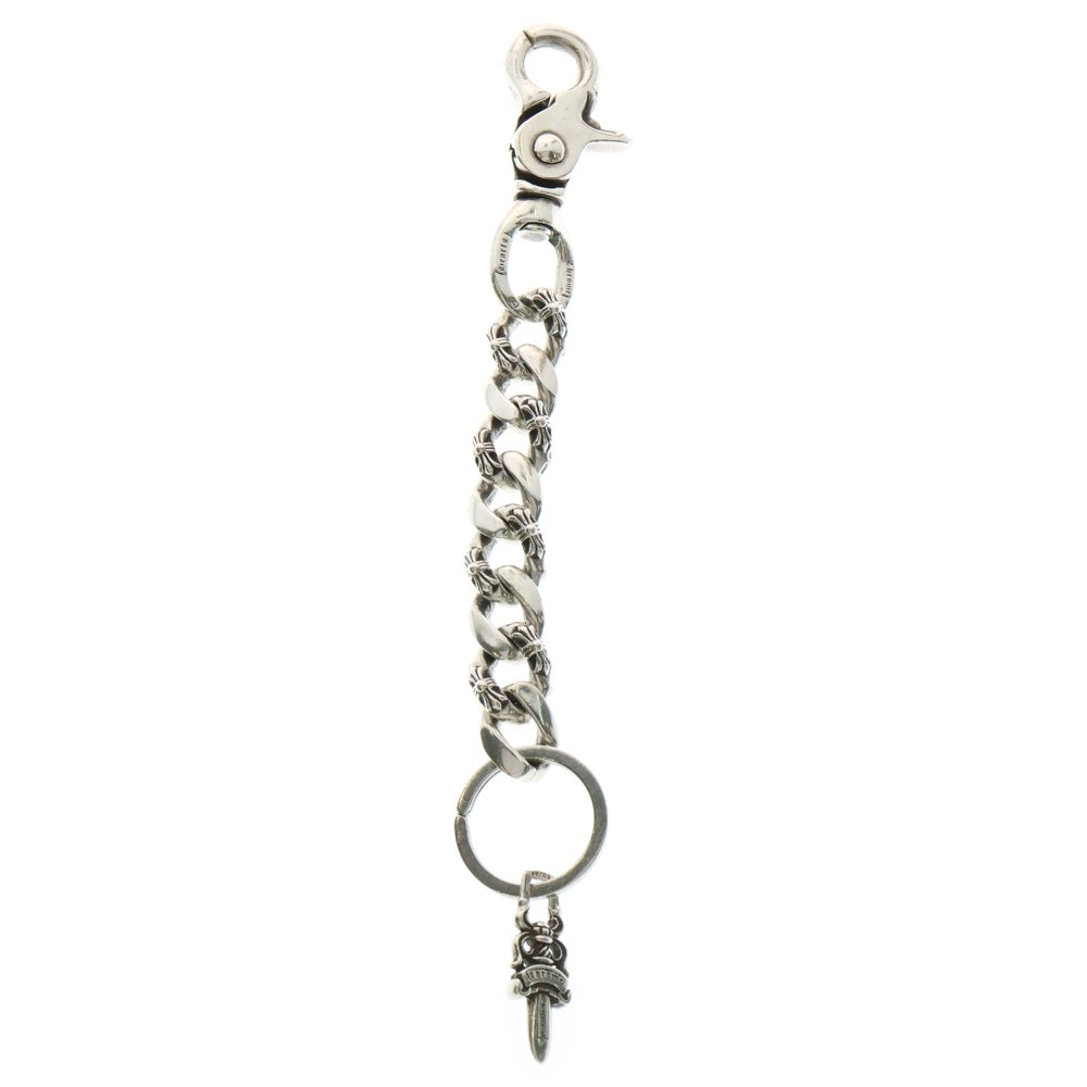 CHROME HEARTS(クロムハーツ) CLP CHN FANCY-L/ロングファンシーリンク キーチェーン シルバー BCA072