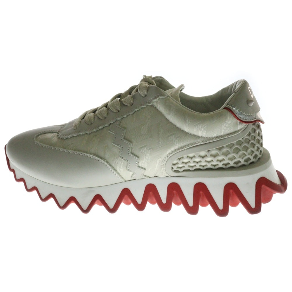 CHRISTIAN LOUBOUTIN(クリスチャンルブタン) LOUBISHARK DONNA FLAT ルビシャーク ローカットスニーカー ホワイト/レッド 3200260