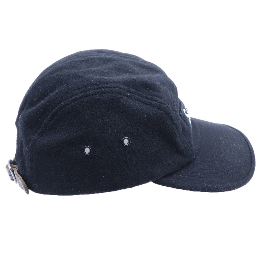 SUPREME(シュプリーム) 18AW Box Logo Wool Canp Cap ボックスロゴ ウール キャンプ キャップ ブラック
