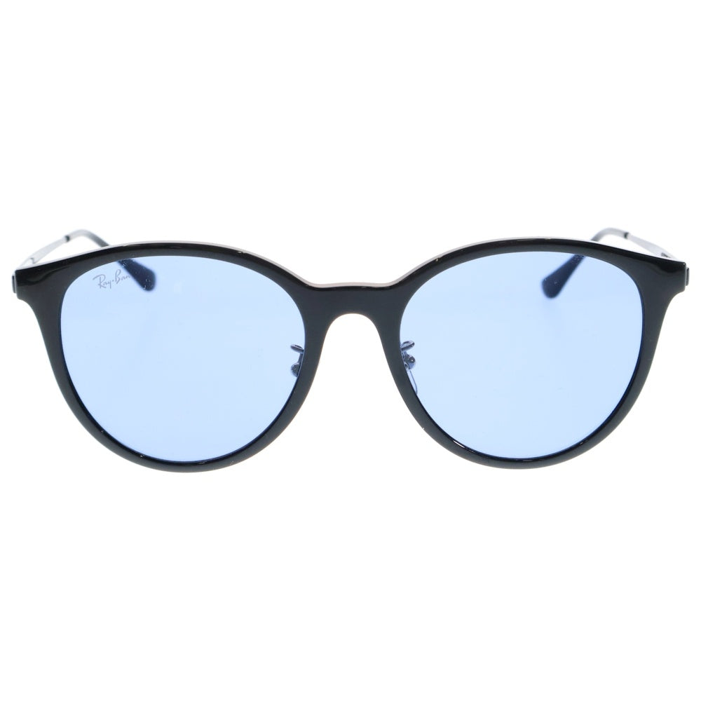 Ray Ban(レイバン) RB4334D ボストンフレーム カラーレンズ サングラス メガネ 眼鏡 ブラック/ブルー
