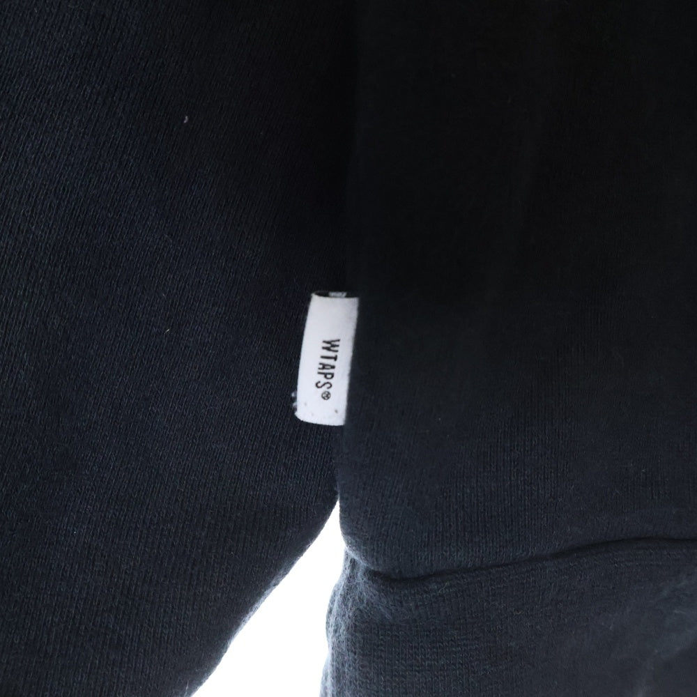 WTAPS(ダブルタップス) 19AW SCREEN DTOM SWEAT HOODIE スクリーン 両面プリント フーデット スウェット パーカー ブラック
