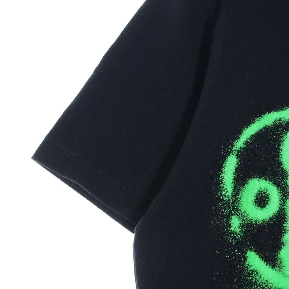OFF-WHITE(オフホワイト) LAND SCAPE ランド スケープ ペイント 両面プリント クルーネック カットソー 半袖Tシャツ ブラック OMMAA027G19185009