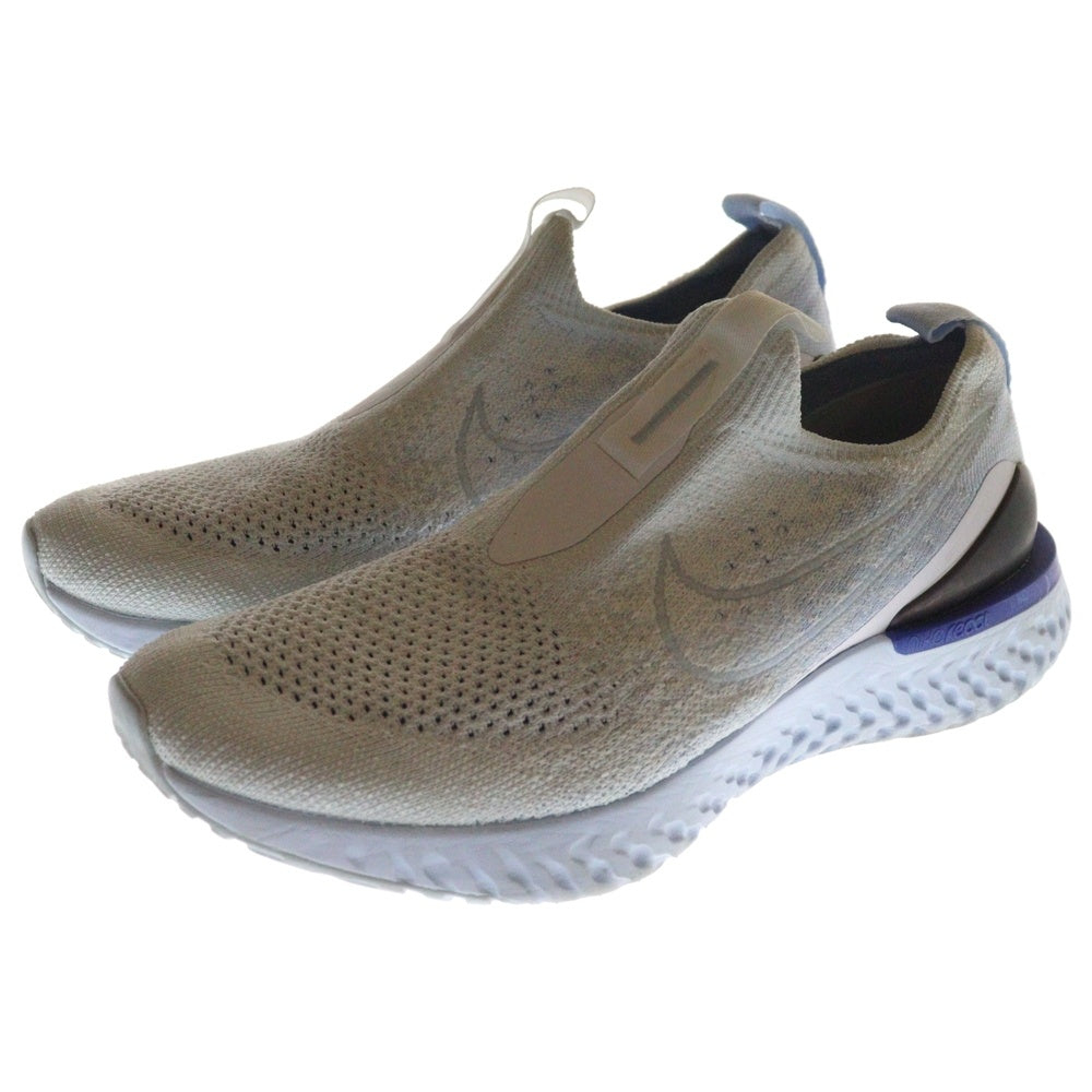 NIKE(ナイキ) EPIC PHANTOM REACT FK エピック ファントム リアクト ローカット ソックス スニーカー ホワイト 25cm BV0415-101