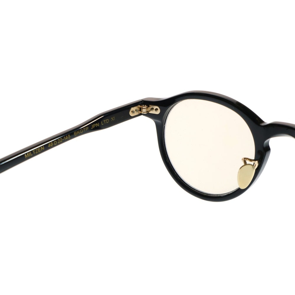 MOSCOT(モスコット) MILTZEN Japan Limited ミルゼン ジャパンリミテッド ボストンフレーム 眼鏡 サングラス アイウェア ブラック BKGTP JPN LTD-XL