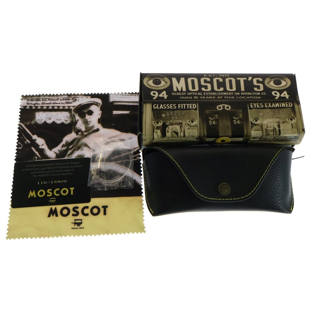 MOSCOT(モスコット) MILTZEN Japan Limited ミルゼン ジャパンリミテッド ボストンフレーム 眼鏡 サングラス アイウェア ブラック BKGTP JPN LTD-XL