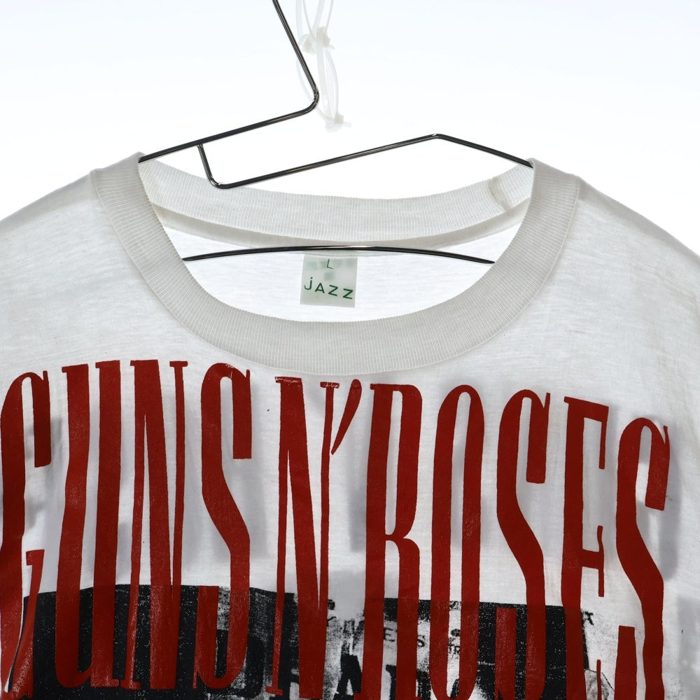 VINTAGE(ヴィンテージ) 90S VINTAGE GUNS AND ROSES USE YOUR ILLUSION TEE ヴィンテージ ガンズアンドローゼス ユースユアーイリュージョン オーバープリント半袖Tシャツ