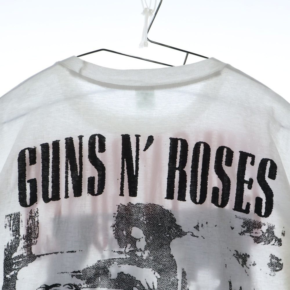 VINTAGE(ヴィンテージ) 90S VINTAGE GUNS AND ROSES USE YOUR ILLUSION TEE ヴィンテージ ガンズアンドローゼス ユースユアーイリュージョン オーバープリント半袖Tシャツ