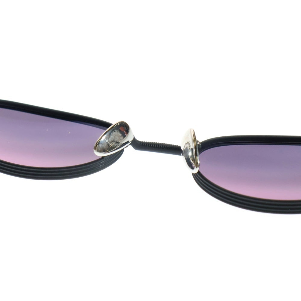 CHROME HEARTS(クロムハーツ) CLITORIAL オーバルフレーム カラーレンズサングラス メガネ 眼鏡 ブラック/パープル