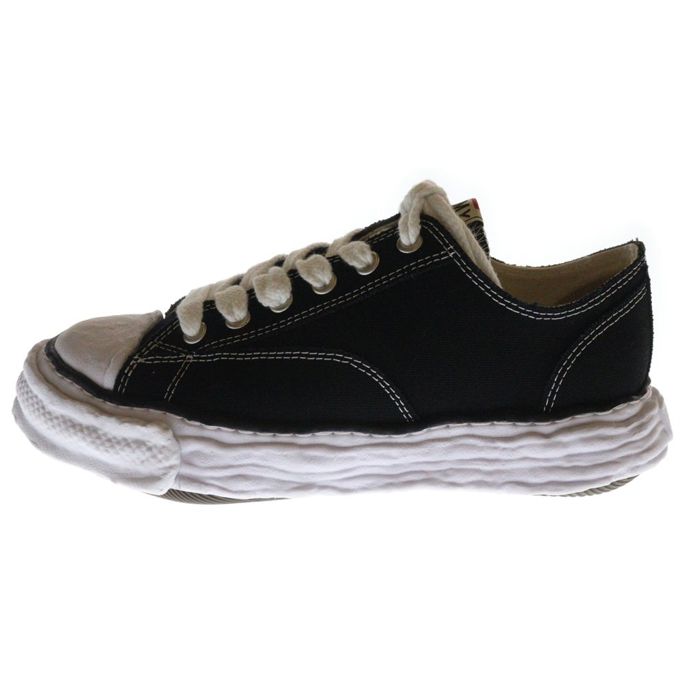 MAISON MIHARAYASUHIRO(メゾンミハラヤスヒロ) PETERSON23 OG Sole Canvas Low-top Sneaker ピーターソン キャンバスロートップ ローカットスニーカー ブラック/ホワイト A11FW702