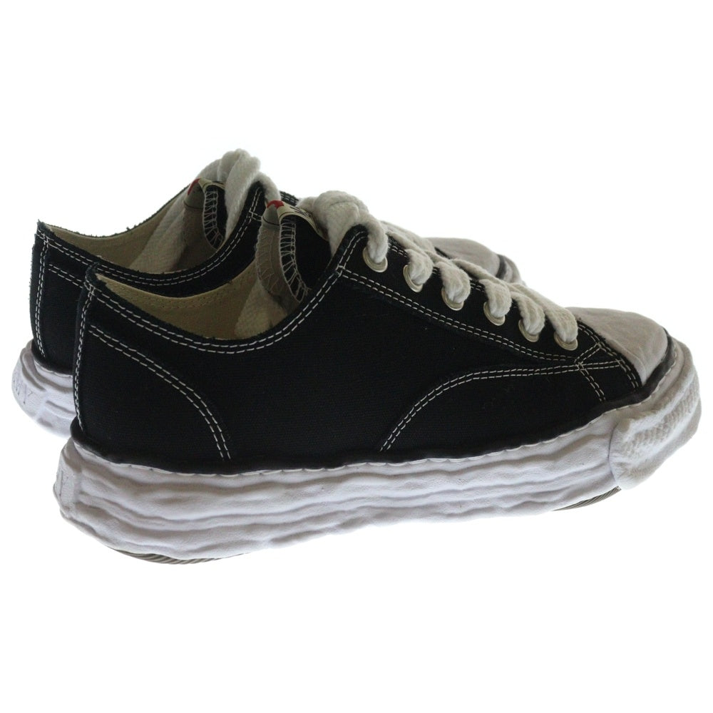MAISON MIHARAYASUHIRO(メゾンミハラヤスヒロ) PETERSON23 OG Sole Canvas Low-top Sneaker ピーターソン キャンバスロートップ ローカットスニーカー ブラック/ホワイト A11FW702