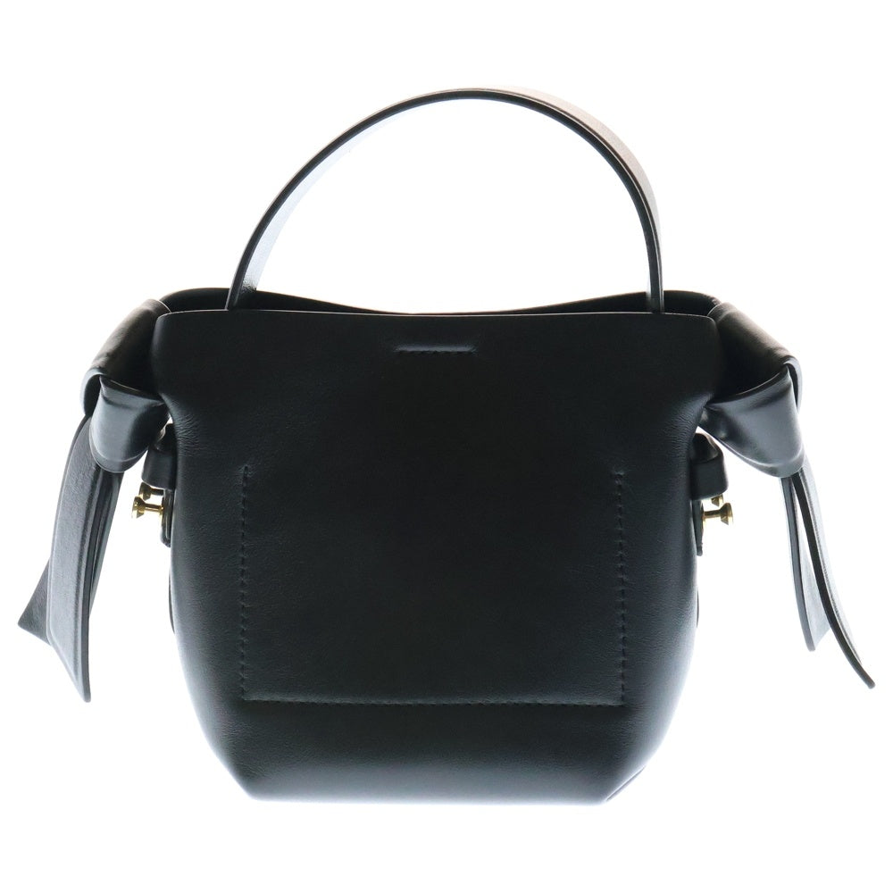 Acne Studios(アクネ ストゥディオズ) MUSUBI MICRO LEATHER BAG ムスビ マイクロ 2WAY レザー ショルダー ハンドバッグ レディース ブラック A10095