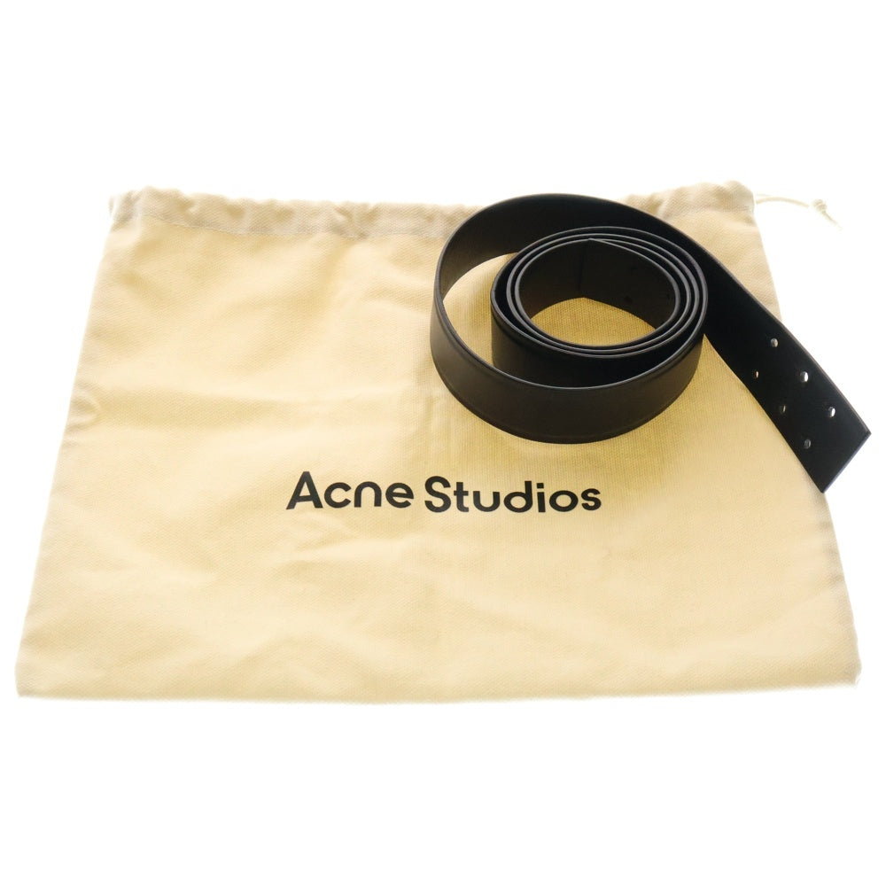Acne Studios(アクネ ストゥディオズ) MUSUBI MICRO LEATHER BAG ムスビ マイクロ 2WAY レザー ショルダー ハンドバッグ レディース ブラック A10095