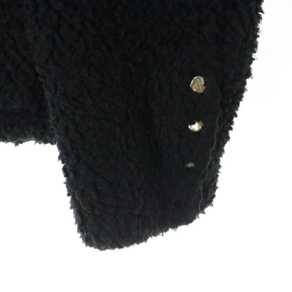 1017 ALYX 9SM(アリクス) POLAR TECHNICAL JACKET ポーラーテクニカル ボア フーデッドジャケット ブラック AAUOU0230FA01