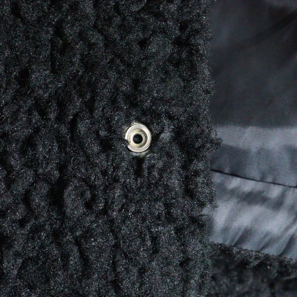 1017 ALYX 9SM(アリクス) POLAR TECHNICAL JACKET ポーラーテクニカル ボア フーデッドジャケット ブラック AAUOU0230FA01