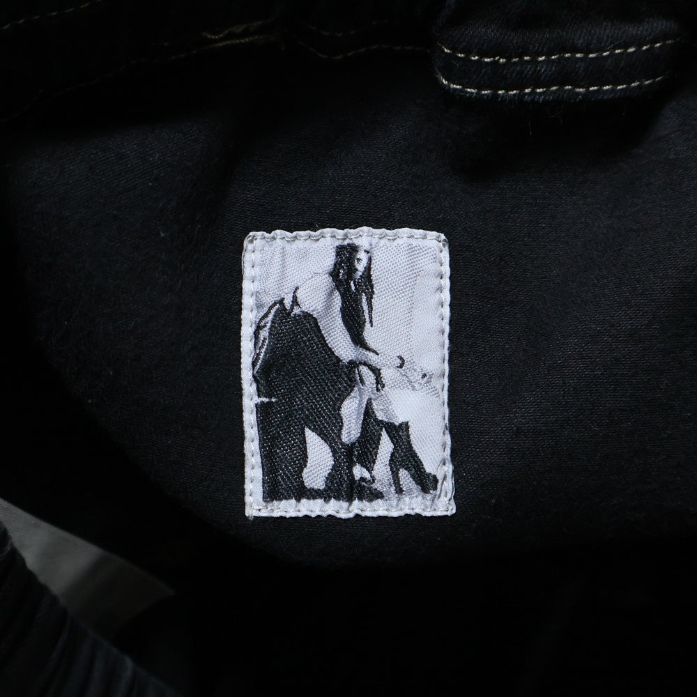 DRKSHDW(ダークシャドウ) 24SS CREATCH CARGO クリーチカーゴ コーティング コットンパンツ ブラック DU01D1376-SBB