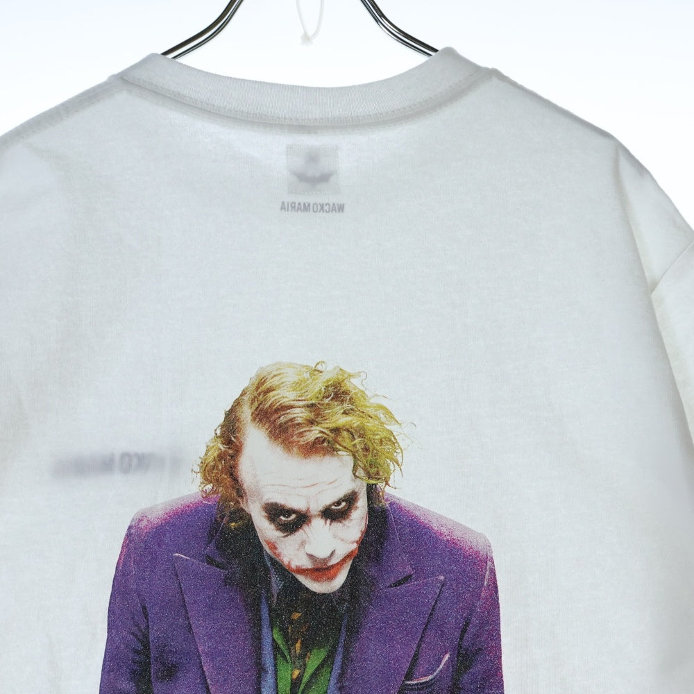WACKO MARIA(ワコマリア) ×THE DARK KNIGHT TRILOGY REW NECK T-SHIRT TYPE-5 ダークナイトトリロジー バックプリント クルーネック コットン 半袖Tシャツ TDKT-WM-TEE05