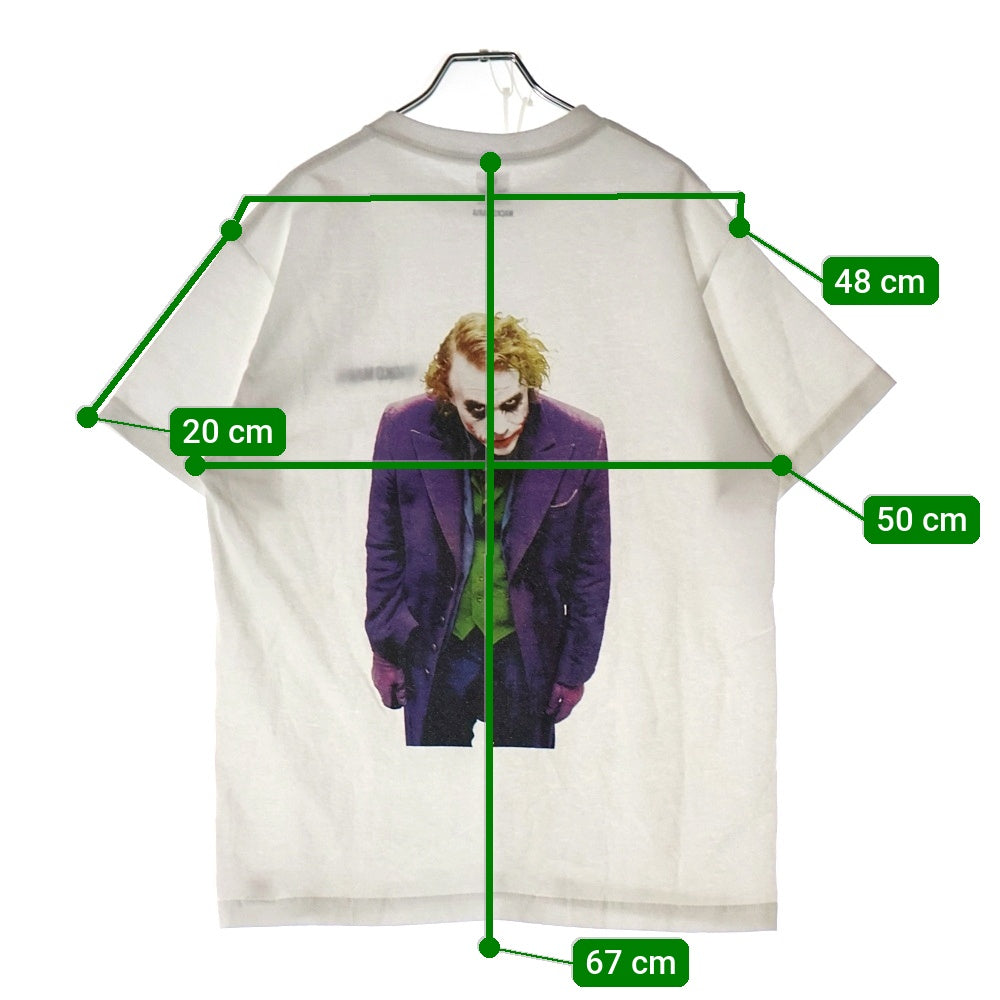 WACKO MARIA(ワコマリア) ×THE DARK KNIGHT TRILOGY REW NECK T-SHIRT TYPE-5 ダークナイトトリロジー バックプリント クルーネック コットン 半袖Tシャツ TDKT-WM-TEE05