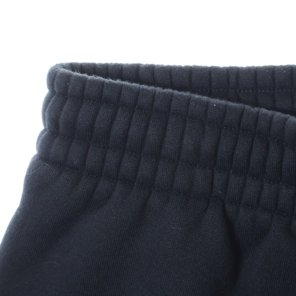 BALENCIAGA(バレンシアガ) サイドロゴエンブロイダリー オーバーサイズド スウェットハーフパンツ ショーツ ブラック 644677 TJVK8
