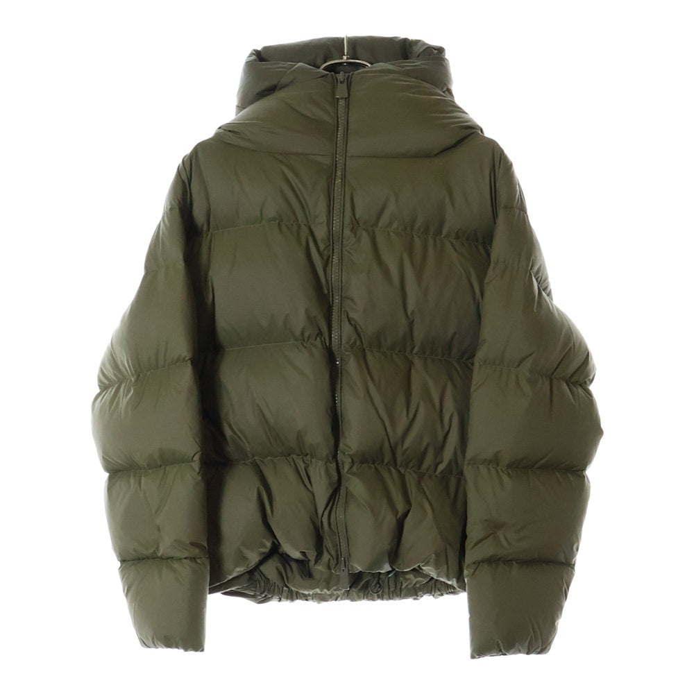BACON(ベーコン) 21AW NEW CLOUD ニュークラウド フーデッド ハイネックジップアップ ダウンジャケット レディース カーキ 21-010-510-0006-3-0